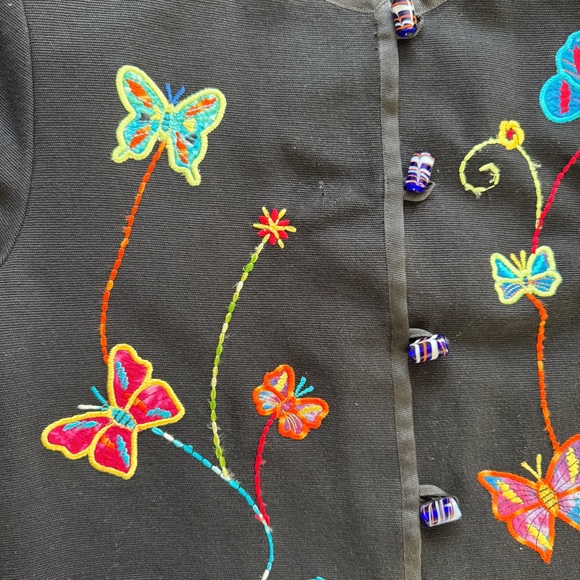 Vintage Draper’s Damons Puffin Island Butterfly Jacket Size MP Rare Collectible - Picture 10 of 11